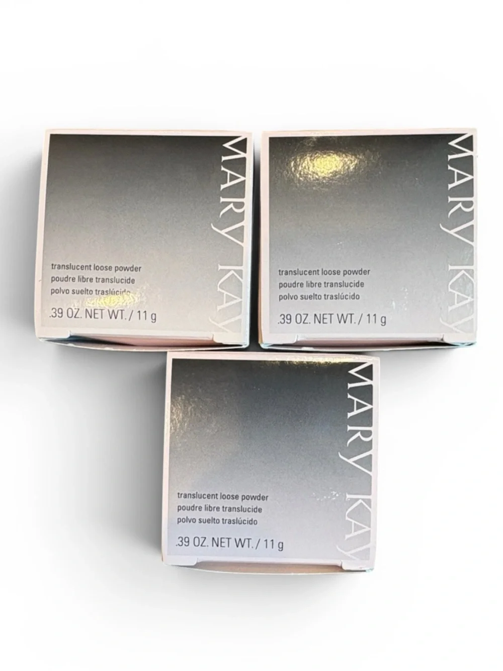 Mary Kay Translucent Loose Powder Set of 3 NIB